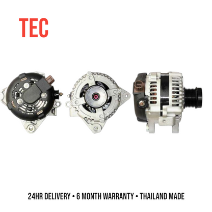 GENUINE LUCAS ALTERNATOR ASSEMBLY FOR TOYOTA CAMRY V6 3.5L 2GR-FE 08-UP 100A 12V 7 Groove Square Socket