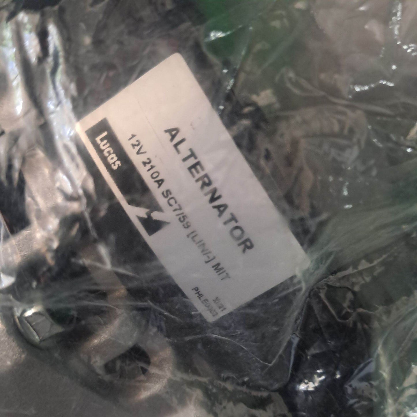 GENUINE LUCAS ALTERNATOR ASSEMBLY FOR FORD EVEREST / RANGER 2.2 2016-UP 210A 12V 7 Groove Oval Pin