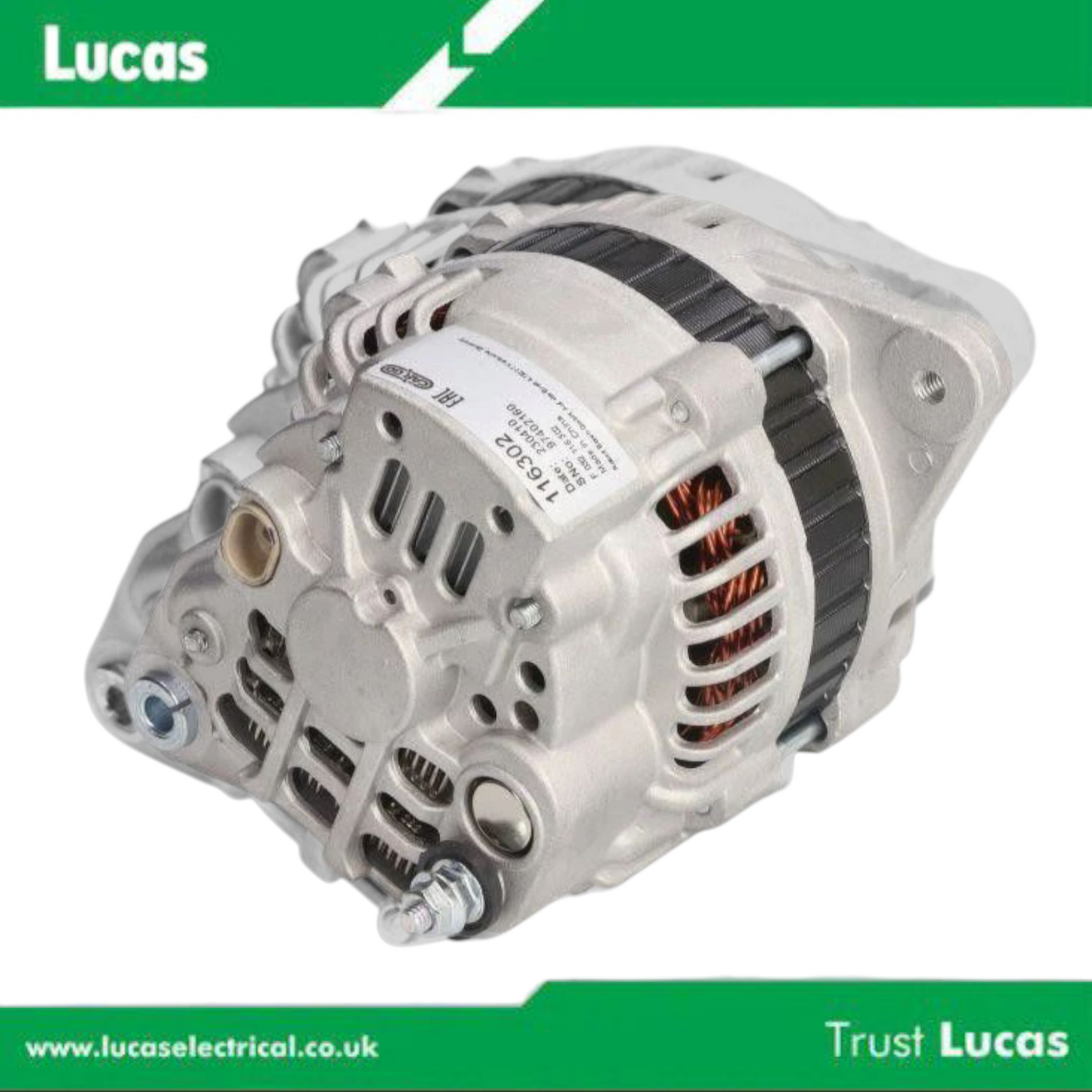 Genuine Lucas Alternator Chevrolet Spark AT'G' 12V 4PK 0/2Pins Spark 0.8 Matiz 0.8 1.0 05-13