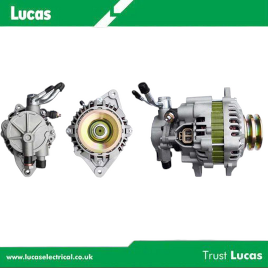 Genuine Lucas Alternator Mitsubishi L400 / 4D56T 75A 12V 2V S/2Pins (W/VACUUM Pump)
