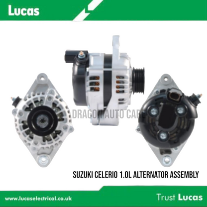 GENUINE LUCAS ALTERNATOR ASSEMBLY FOR Suzuki Celerio 1.0L 12V 5 Groove Square Socket