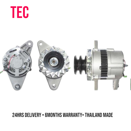 Genuine Lucas Alternator Isuzu/10Pc1 / 10Pd1 / 80A 24V V2 R/3Pins Truck 6WA1 Hitachi Excavator 6BG1