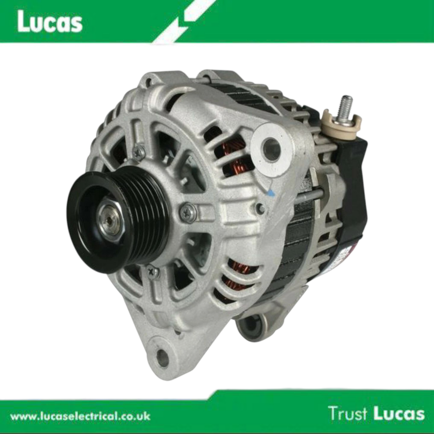 Genuine Lucas Alternator KIA Carnival 2.5 99-01 V6 Gas 110A 12V 5Pk S/2Pins Carniva 2 GQ 2.5 V6