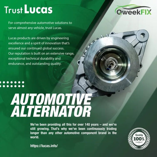 GENUINE LUCAS ALTERNATOR ASSEMBLY Hyundai Santa Fe CRDi 120A 12V 6PK S/2
