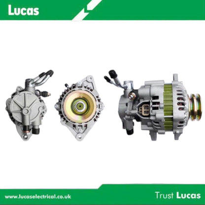 Genuine Lucas Alternator Hyundai Porter / 01-06 / 75A 12V 2V S/2Pins H100 D4BH (W/VACUUM PULLEY)