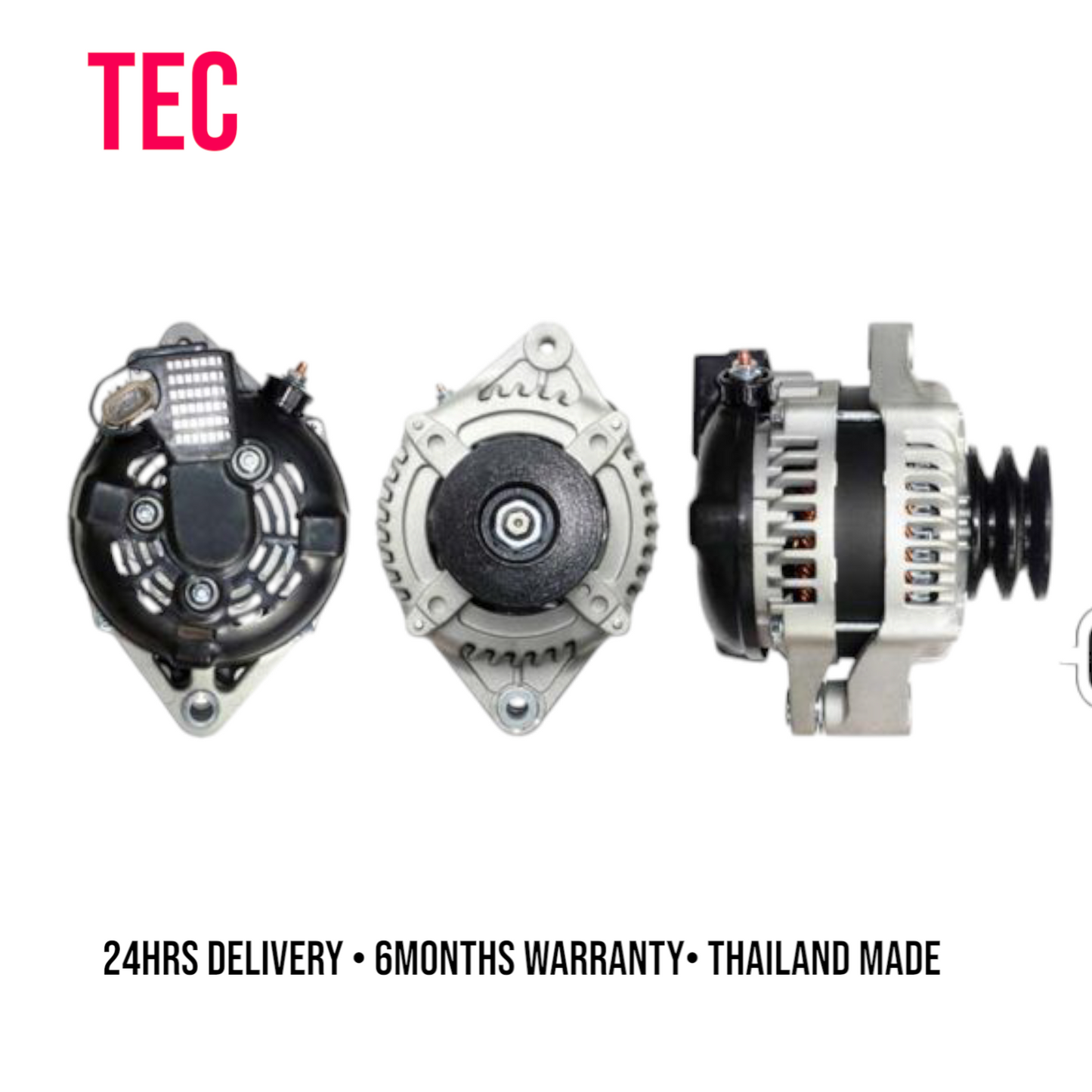Genuine Lucas Alternator Hino / EM100 / EF750 / 50A 24V 2V S/3Pins Hino FE6B,H06B,EM100,W04D
