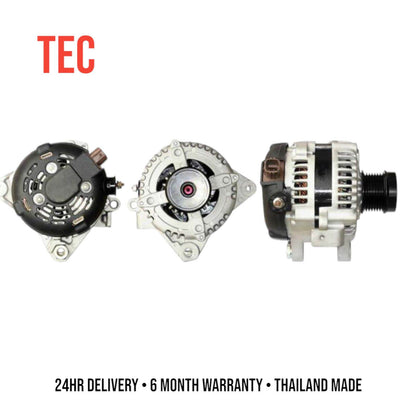 GENUINE LUCAS ALTERNATOR ASSEMBLY FOR TOYOTA CAMRY V6 3.5L 2GR-FE 08-UP 100A 12V 7 Groove Square Socket