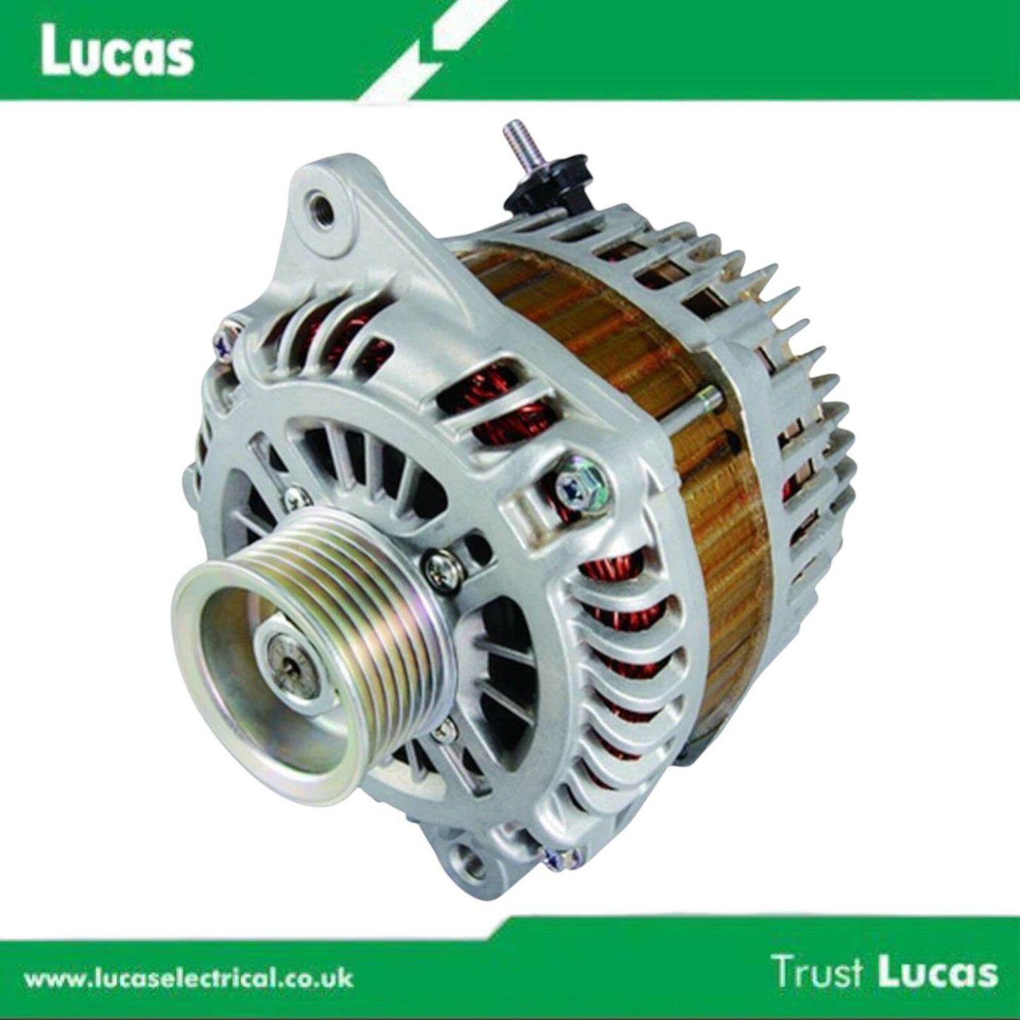Genuine Lucas Alternator Nissan Teana J32 / CP / 120A 12V 6PK 0 / 1Pins Teana 2.5 J32 14UP