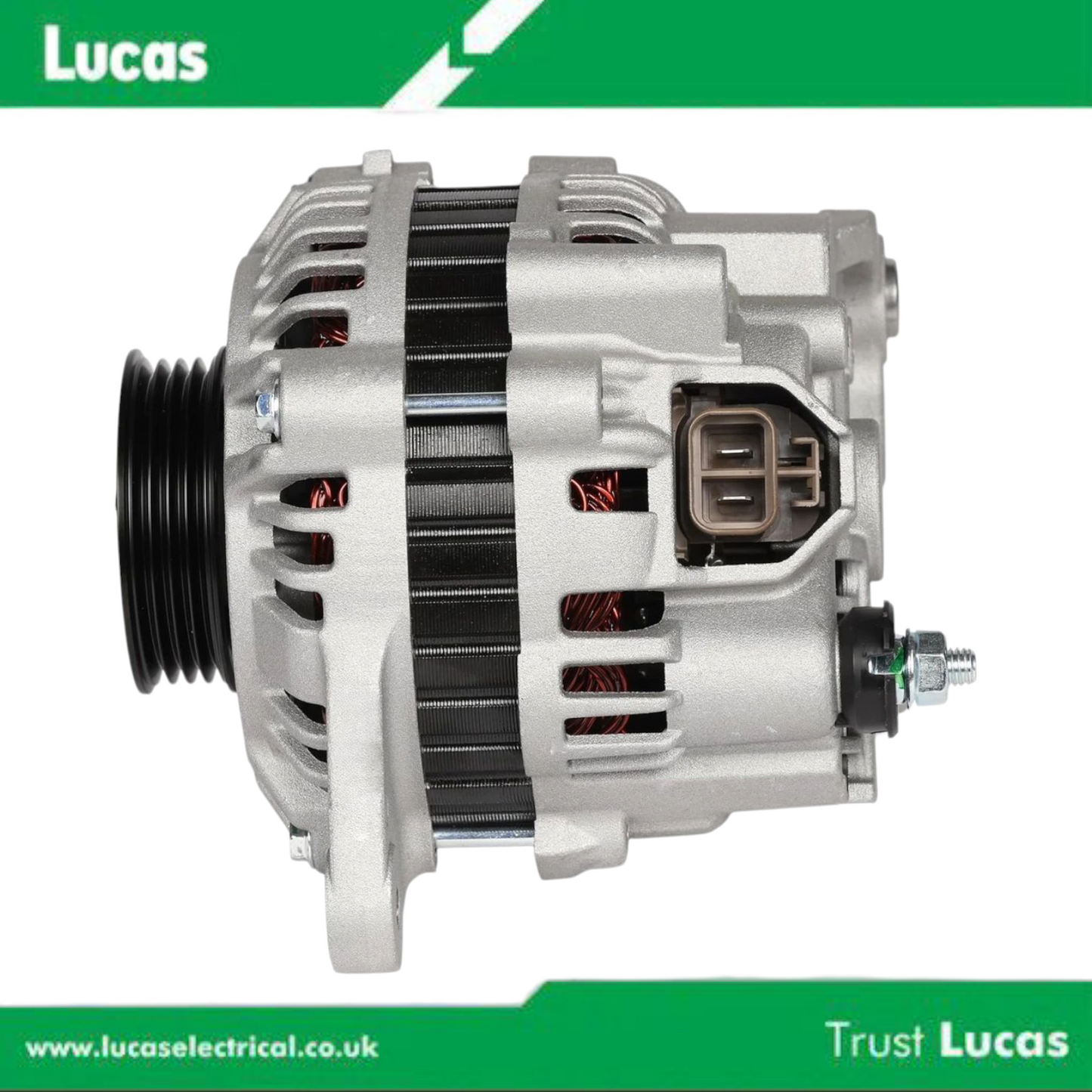 Genuine Lucas Alternator Nissan GTR / 08 UP / 150A 12V 7PK 0/3Pins GTR 3.8 Gas V6 R35 VR38DETT