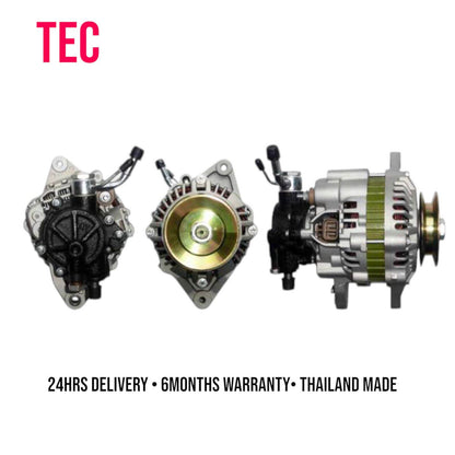Genuine Lucas Alternator Mitsubishi 4D56 W/VACUUM PUMP / Double /110A 12V/ 8mm Hole BRCKT / L300, Pajero