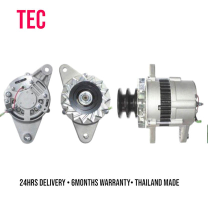Genuine Lucas Alternator Isuzu/10Pc1 / 10Pd1 / 80A 24V V2 R/3Pins Truck 6WA1 Hitachi Excavator 6BG1