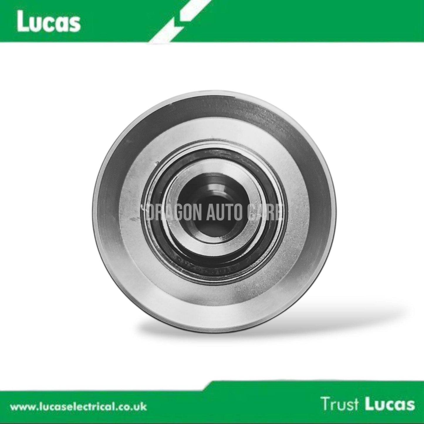 Genuine Lucas Alternator Pulley Isuzu DMAX / D-Max 1.9 RZ4E 7PK Groove 2016 and Up