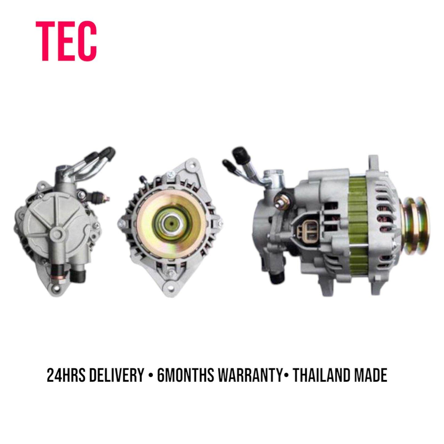 Genuine Lucas Alternator Mitsubishi L400 / 4D56T 75A 12V 2V S/2Pins (W/VACUUM Pump)