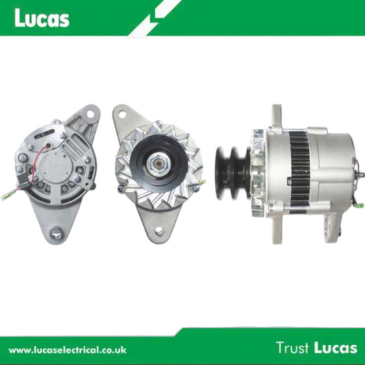 Genuine Lucas Alternator Isuzu/10Pc1 / 10Pd1 / 80A 24V V2 R/3Pins Truck 6WA1 Hitachi Excavator 6BG1